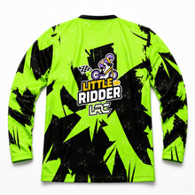 LRC Neon Green Full Sleeve Jersey - Back