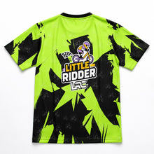 LRC Neon Green Half Sleeve Jersey - Back