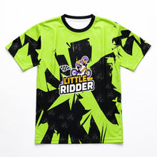 LRC Neon Green Half Sleeve Jersey - Front